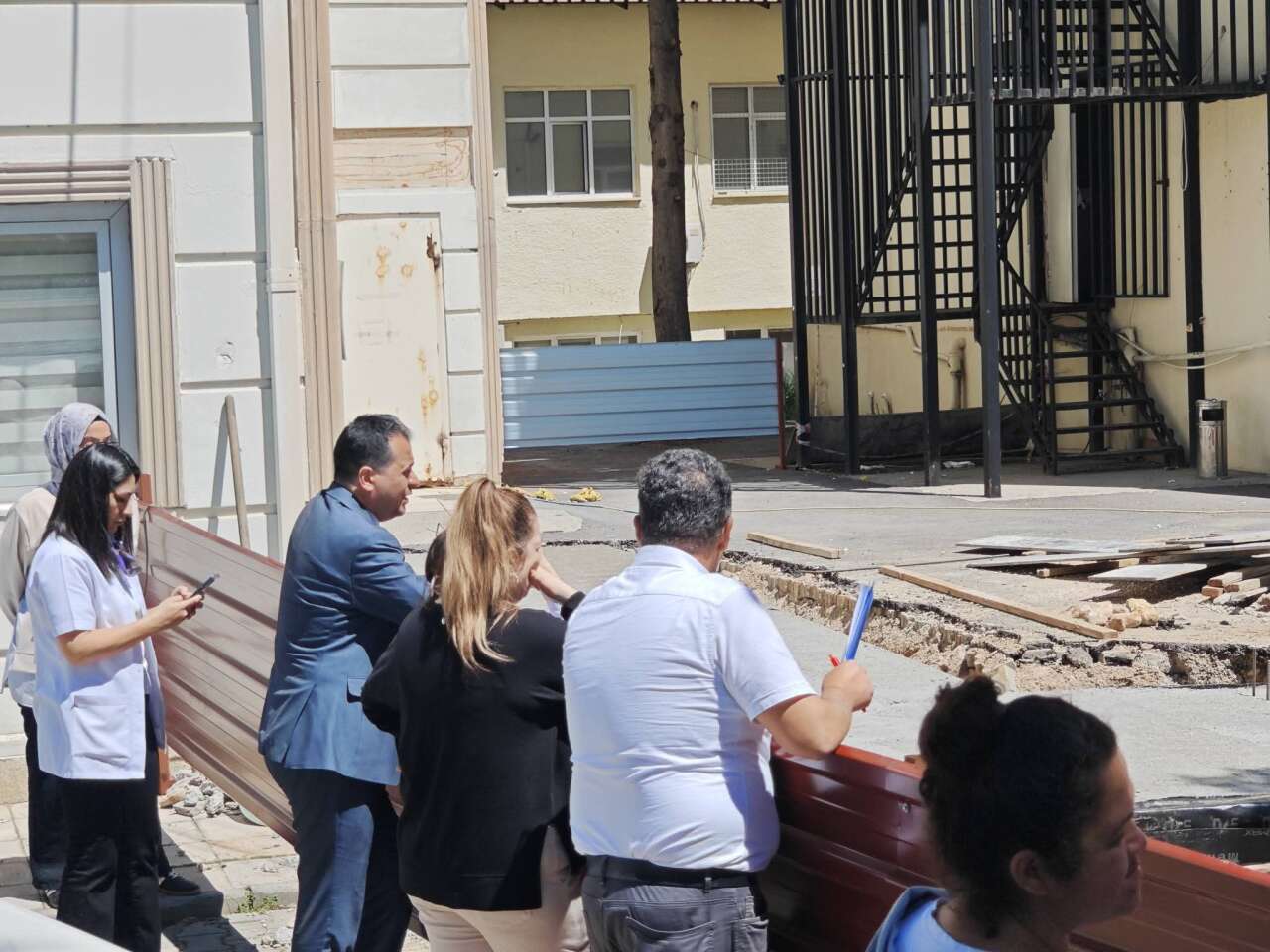 Menteşe Devlet Hastanesi’nde Güvenlik ve Yatırım Turu:​Acil Servis ile Poliklinikler Birleşiyor 9